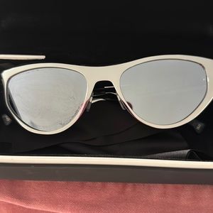Silver Mirrored metal 57mm Givenchy